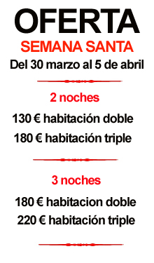 Oferta Semana Santa